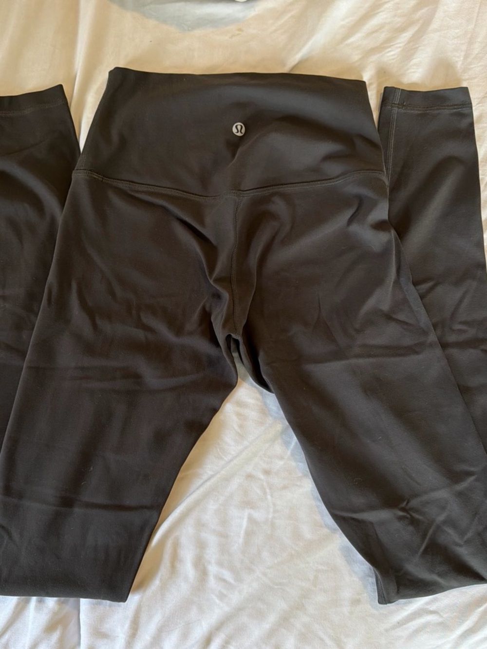 lululemon athletica Womens slate grey soft sueded High-Rise Performance Leggings